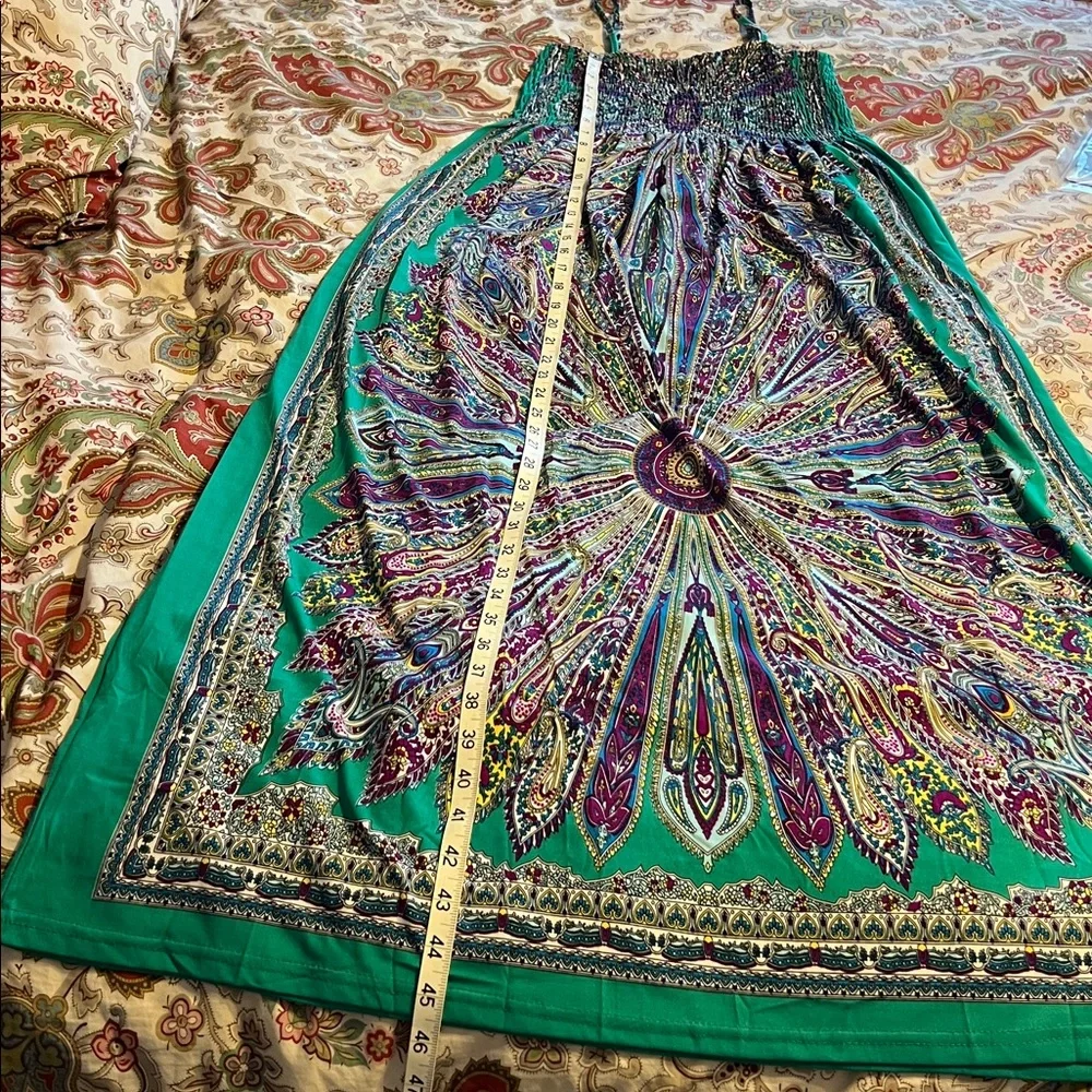 INDIA BOUTIQUE Sun Dress Swim Coverup Maxi Dress - Picture 5 of 9
